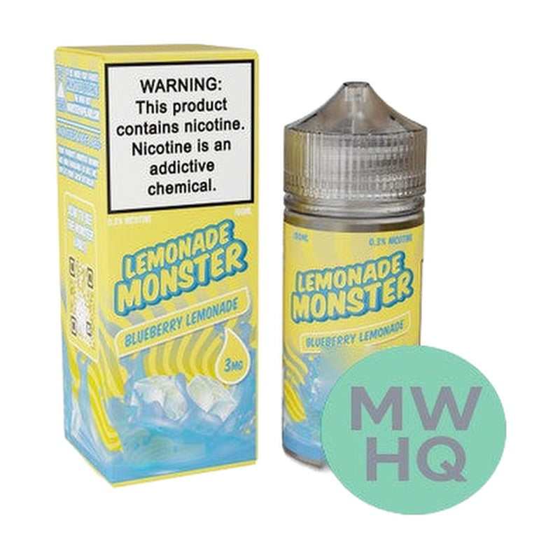 Lemonade Monster Synthetic Nicotine E-Liquid 100ML By Jam Monster