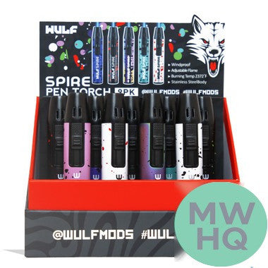 Wulf Mods Spire Pen Torch With Windproof Technology - Assorted Colors