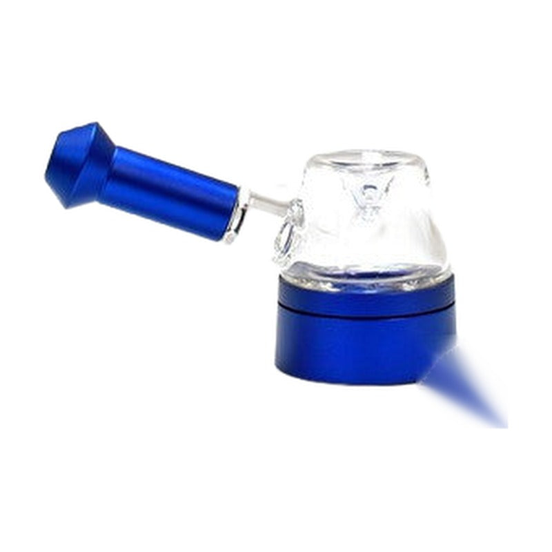 Masterdam Rolling Supplies 2 Inches Spoon Pipe With XL Storage Flat Base Glass Bowl & Carb [YD 2000]
