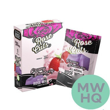 Rose Cuts Flavored Organic Wraps - Pack of 3
