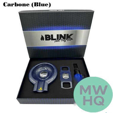Blink Ash Tray Premium Set With Torch, Ashtray & Cigar Cutter