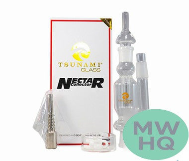 Tsunami Glass 19mm Nectar Collector Kit – 19 mm
