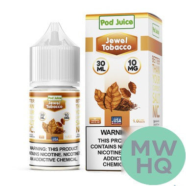 POD Juice Nicotine Salt E-Liquid 10MG 30ML – Banana Freeze