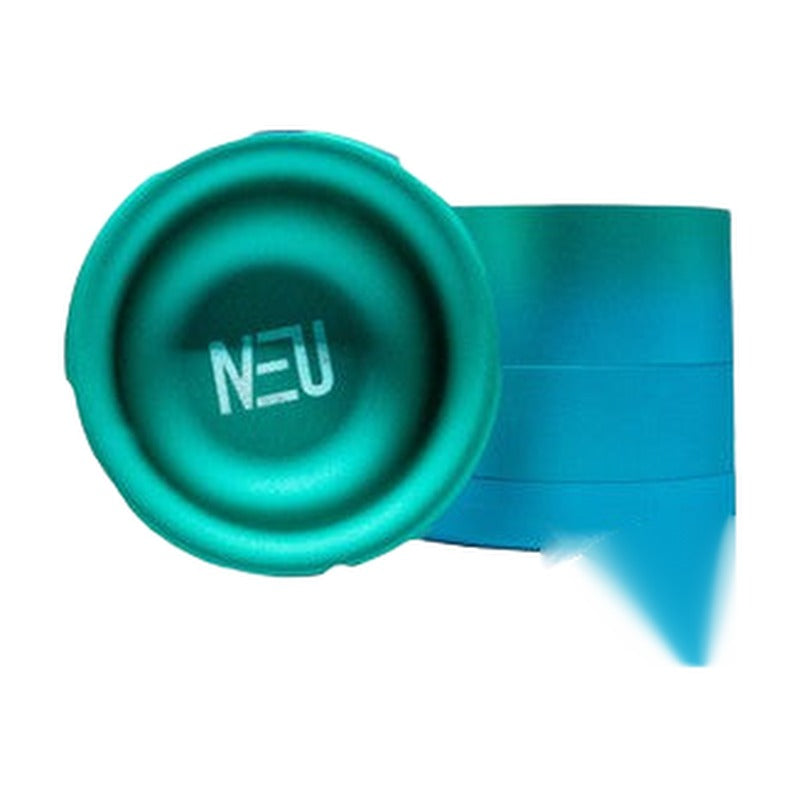 Neu Dry Herb Aluminum Grinder With Ashtray & Storage Top - 63 mm - 4 Parts