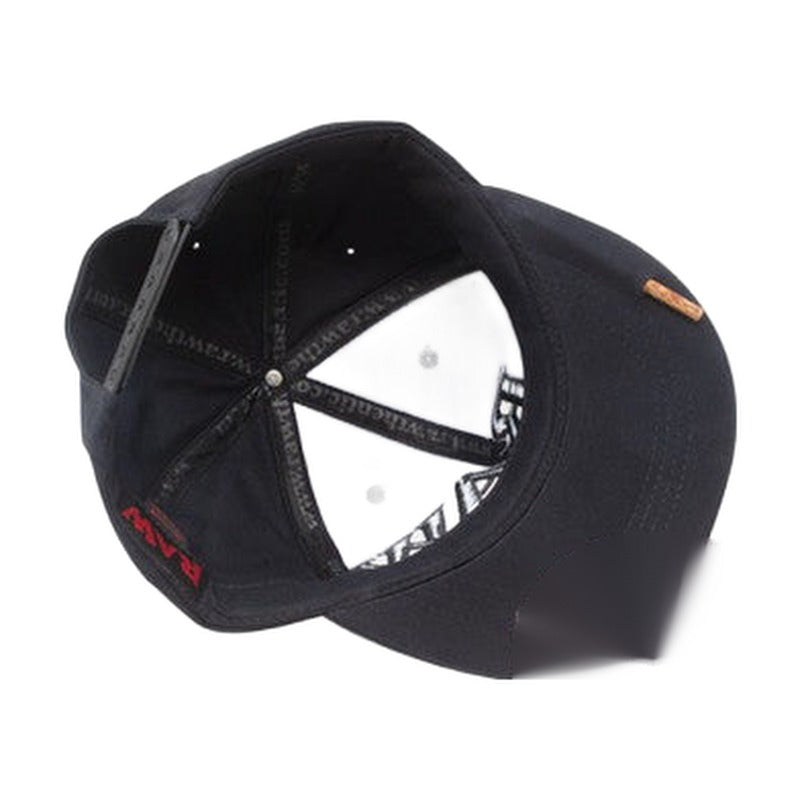 RAW Classic Brim Black On Black Baseball Cap