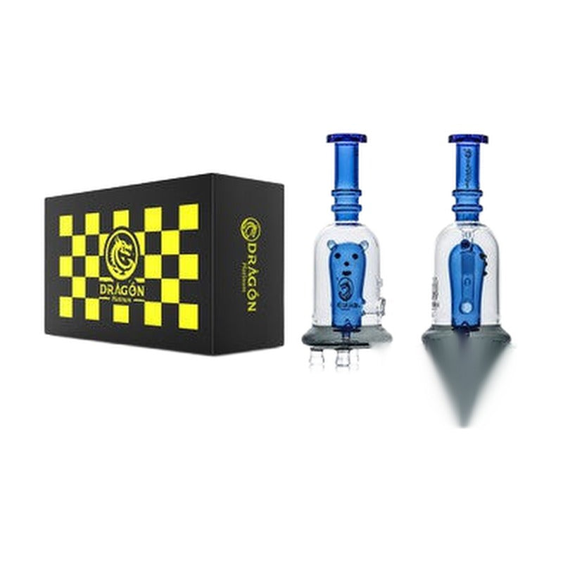 Dragon Platinum Space Monster Water Pipe Bong Style - 240 Grams - 7.1 Inches - Assorted Colors [WPD-007]