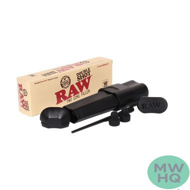 RAW Double Shot Two Cone Filler - King Size