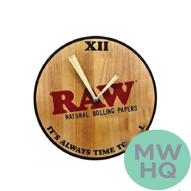 RAW Wooden Wall Clock