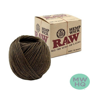 RAW Hemp Wick Ball - 250 Feet / 76 Meters