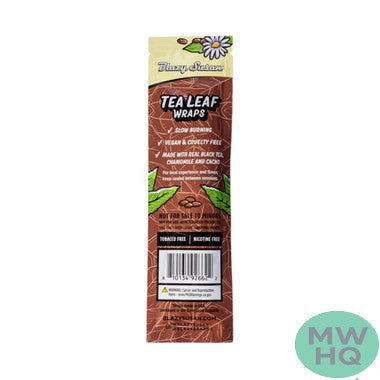 Blazy Susan Tea Leaf Wraps Tobacco & Nicotine Free Vegan - Pack of 2