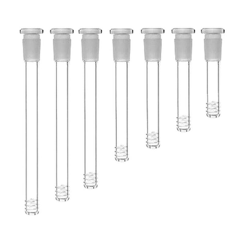 Hillside Glass Frosted Top 19mm to 14mm Flush Joint Downstem