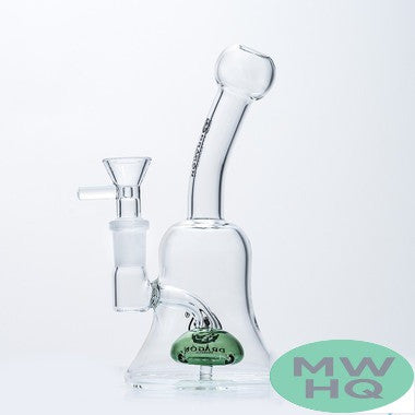 Dragon Platinum Bell Water Pipe Bong Style - 190 Grams - 7.1 Inches - Assorted Colors [WPE-060]
