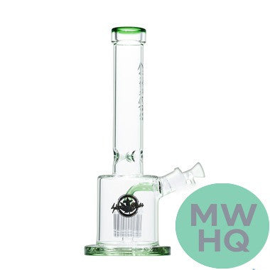 Shadow Glass Water Pipe Thick Base With Ice Catcher & Tree Perc - 1250 Grams - 15 Inches [SGB-012]