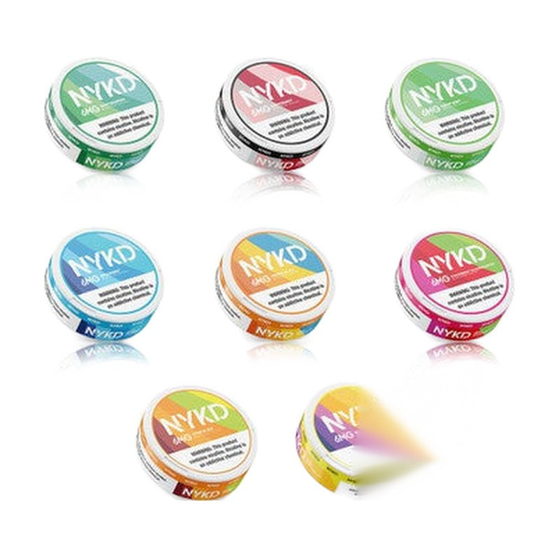 NYKD Nicotine Pouches - 20 Pouches Per Can