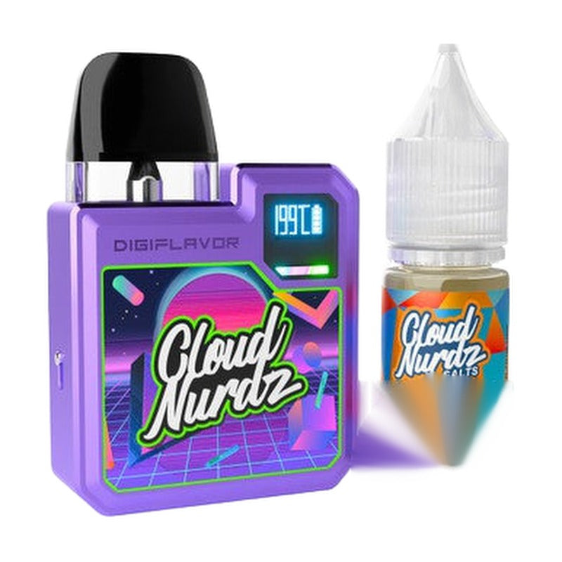 GeekVape Digiflavor Digi-Q 1000mAh Pod System Kit With 2 x 2ML GeekVape Q Cartridge & 10ML E-Liquid Bottle – / Flavors: