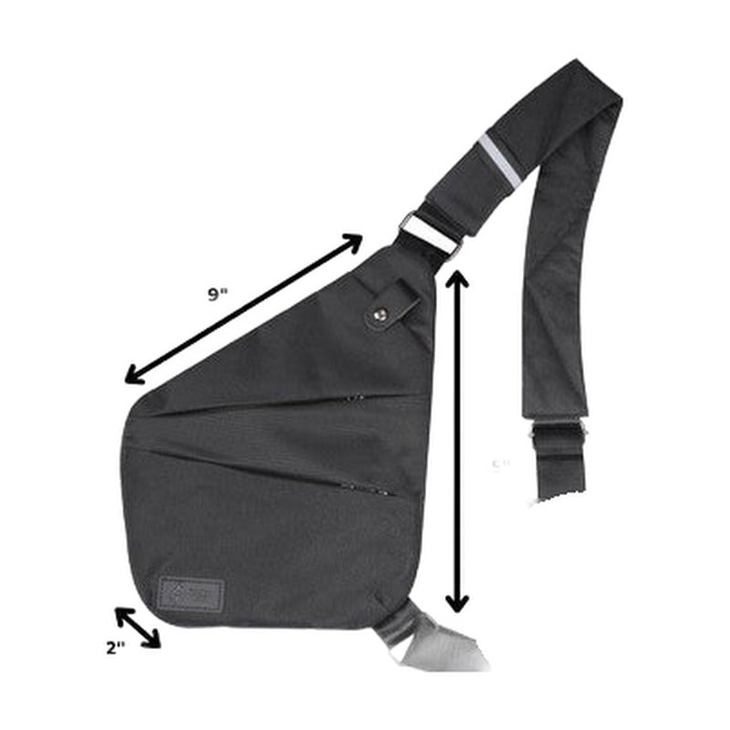 FireBar Labs Smell Proof Cross Body Bag With Programmable Combo Lock