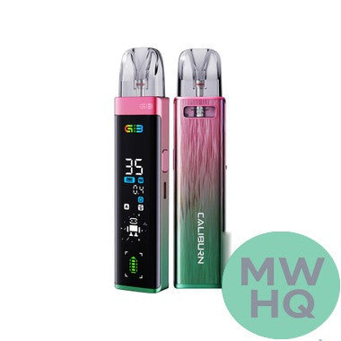 Uwell Caliburn G3 Pro 1000mAh Pod System Starter Kit With 3 x Refillable 2.5ML Caliburn G3 Integrated Coil Cartridge Pod
