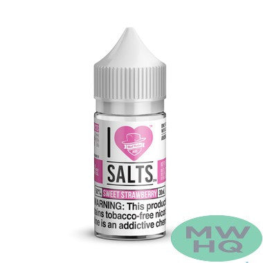 I Love Salts Synthetic Nicotine Salt E-Liquid By Mad Hatter 30ML