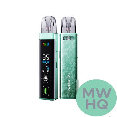 Uwell Caliburn G3 Pro 1000mAh Pod System Starter Kit With 3 x Refillable 2.5ML Caliburn G3 Integrated Coil Cartridge Pod