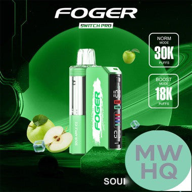 Foger Switch Pro Kit 30K Puffs 19ML Disposable Device & Power Bank