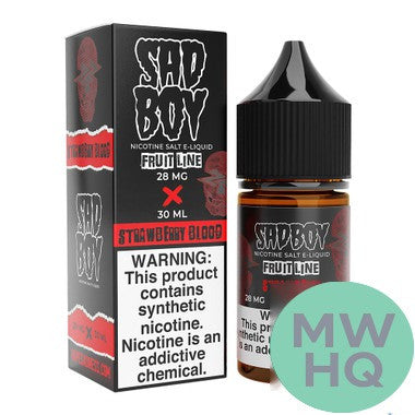 SadBoy Synthetic Nicotine Salt E-Liquid 30ML