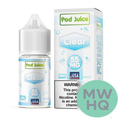 POD Juice Nicotine Salt E-Liquid 30ML – Jewel Menthol