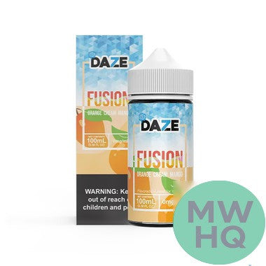 7 Daze Fusion Synthetic Nicotine E-Liquid 100ML