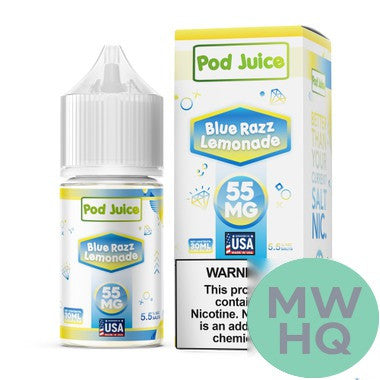 POD Juice Nicotine Salt E-Liquid 30ML – Jewel Menthol