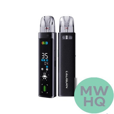 Uwell Caliburn G3 Pro 1000mAh Pod System Starter Kit With 3 x Refillable 2.5ML Caliburn G3 Integrated Coil Cartridge Pod