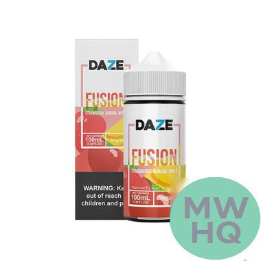 7 Daze Fusion Synthetic Nicotine E-Liquid 100ML