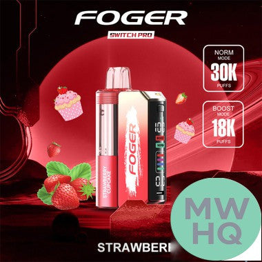Foger Switch Pro Kit 30K Puffs 19ML Disposable Device & Power Bank