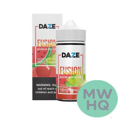 7 Daze Fusion Synthetic Nicotine E-Liquid 100ML