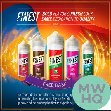 Finest Freebase Nicotine Premium E-Liquid 100ML – Apple Melon (Fruit)