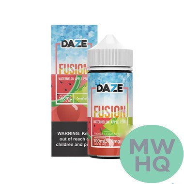 7 Daze Fusion Synthetic Nicotine E-Liquid 100ML