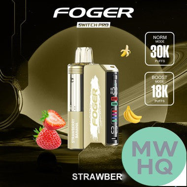 Foger Switch Pro Kit 30K Puffs 19ML Disposable Device & Power Bank