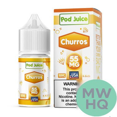 POD Juice Nicotine Salt E-Liquid 30ML – Jewel Menthol