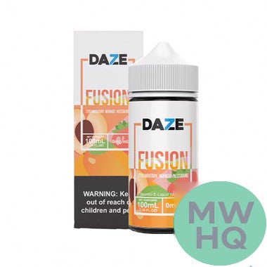 7 Daze Fusion Synthetic Nicotine E-Liquid 100ML