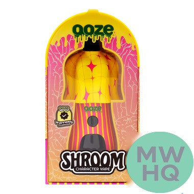 Ooze Shroom Character 650mAh Dual 510 Cartridge Device Battery With Digital Screen