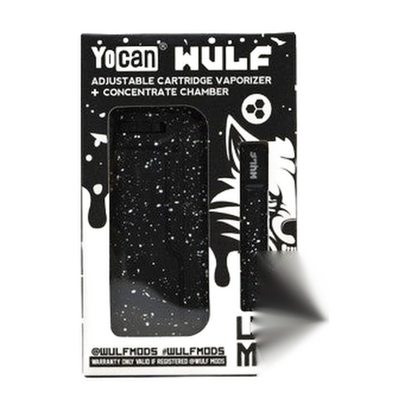 Wulf Mods x Yocan Uni Max 650mAh Adjustable Cartridge Vaporizer + Concentrate Chamber Starter Kit