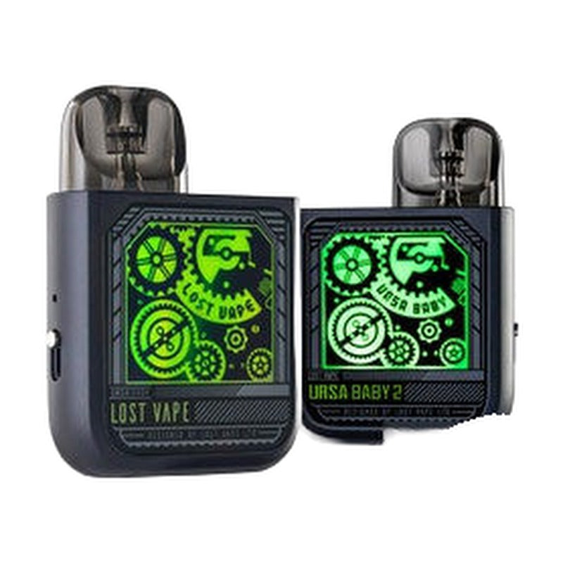 Lost Vape Quest Ursa Baby 2 900mAh Pod System Starter Kit With 2 x Refillable 2.5ML Ursa Cartridge Pod