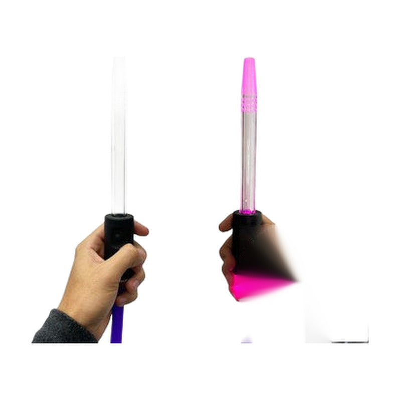 DUD Hookah Wonka Silicone Hose With LED Light - Assorted Colors