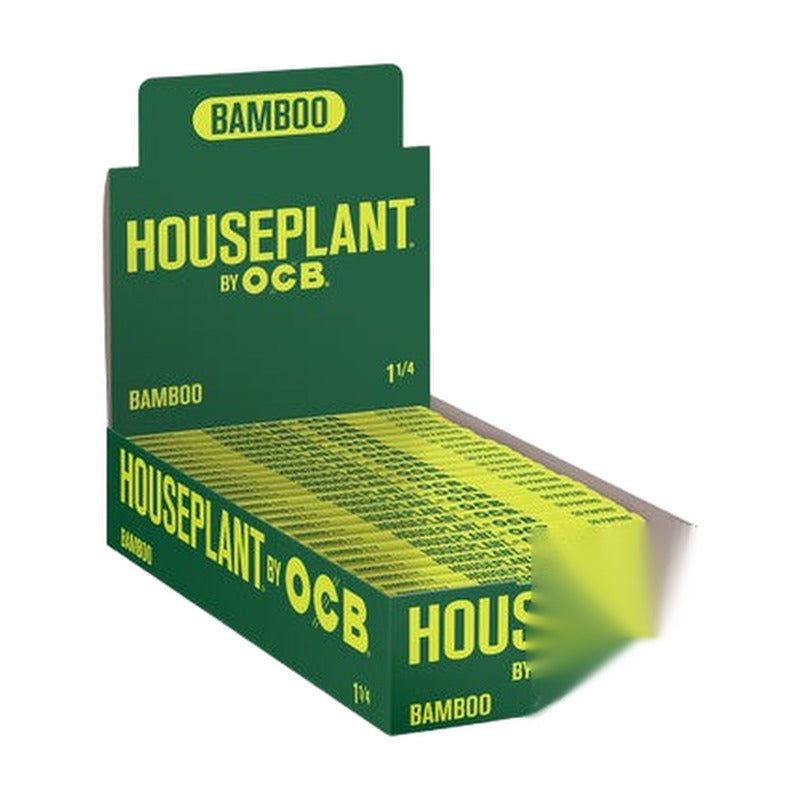 Houseplant By OCB Bamboo Rolling Papers 1 1/4 Size