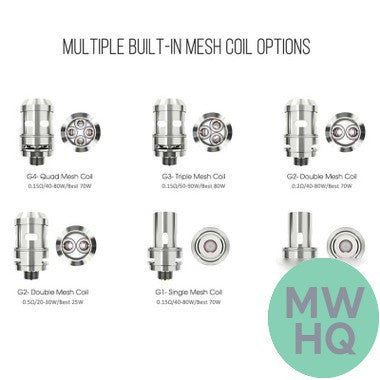 FreeMax GEMM 5ML Disposable Sub-Ohm Tank With G2 Coil - Pack Of 2