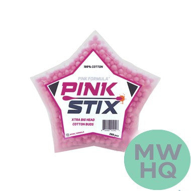 Pink Formula Pink Stix Xtra Big Head Cotton Buds - Pack of 280