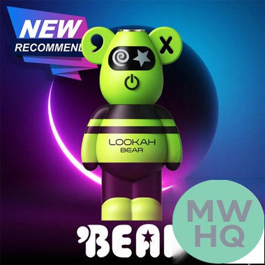 Lookah Bear 500mAh Variable Voltage 510 Thread Device Pen Battery - Assorted Colors