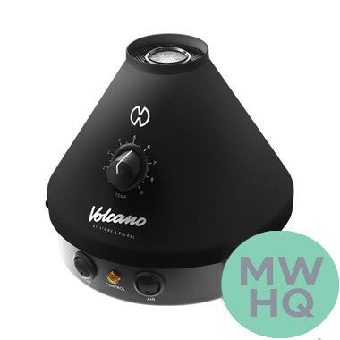 Volcano Classic Desktop Dry Herb Vaporizer With Easy Valve Starter Kit By Storz & Bickel - ONYX Edition