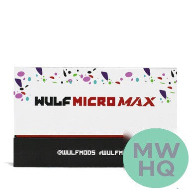 Wulf Mods Micro Max 650mAh VV 510 Cartridge Vaporizer Battery - Assorted Colors