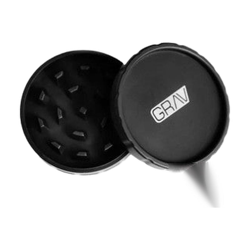 GRAV Hemp Plastic Grinder - 2.5 Inches - 2 Part