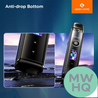 GeekVape Wenax Q Pro 1200mAh Pod System Starter Kit With 2 x 2ML Refillable GeekVape Q Cartridge