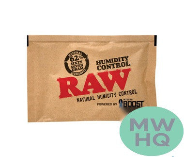 RAW x Integra 62% Humidity Control Packs - 67 Grams - Pack of 12